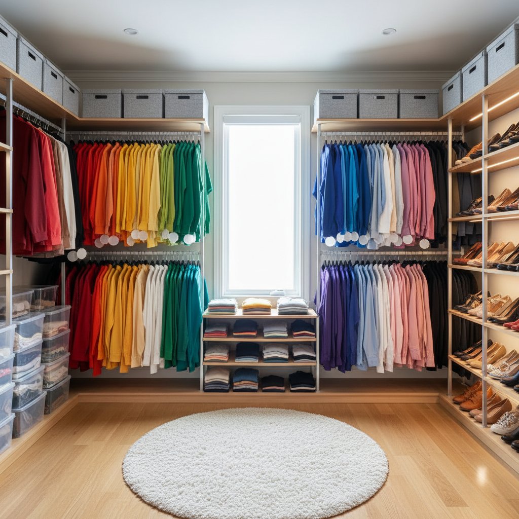 Color-Code Your Closet to Save Time on Dressing | aktionletzteshemd.com ...