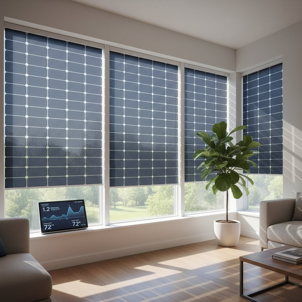Under Window Solar Transform Windows into Solar Power Plants Using Solar Shades ...